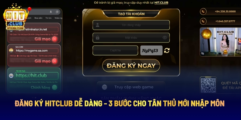 Đăng Ký Hitclub Dễ Dàng - 3 Bước Cho Tân Thủ Mới Nhập Môn 1 Đăng Ký Hitclub Dễ Dàng - 3 Bước Cho Tân Thủ Mới Nhập Môn